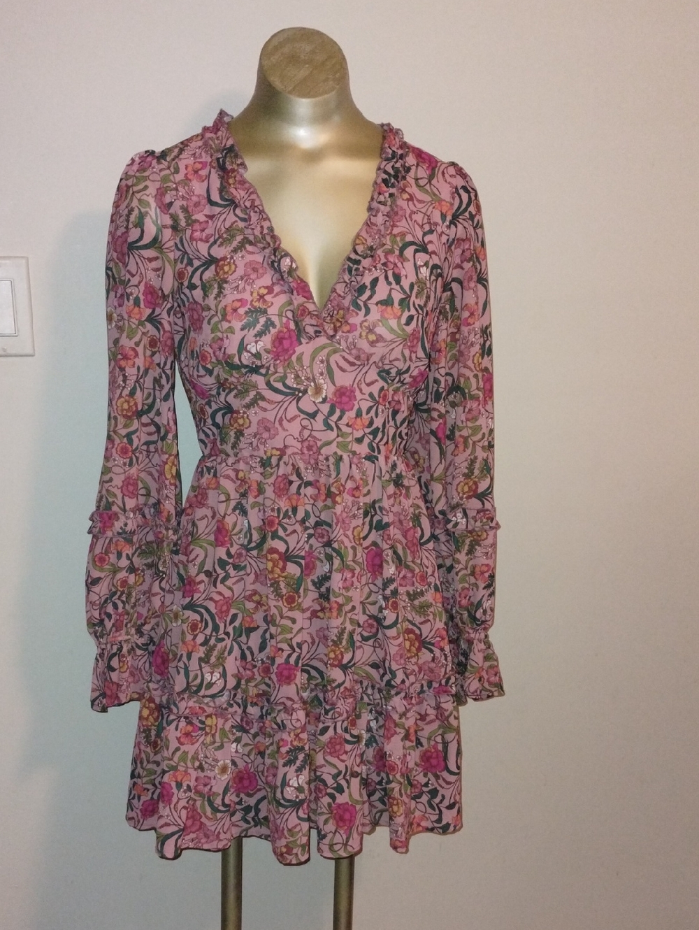 Open Back Boho New Dress